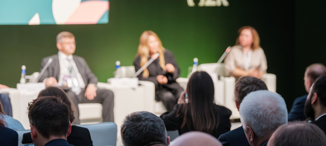 Professional panel discussion, an example of a B2B brand activation event.